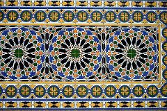 11-02 Plaza Espana Has Brightly Coloured Andalucian Tiles In Mendoza